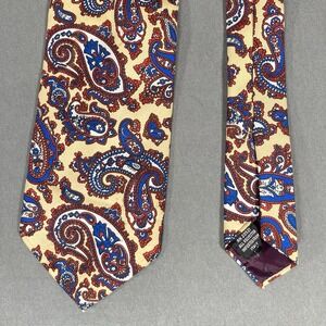 Vintage JC Penny Neck Tie Italy Colorful 4"‎ 90s 80s Business Law